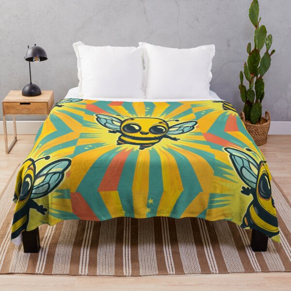 Item preview, Anthropomorphic Superhero Bee in Vibrant Colors designed and sold by Piotrek0001.