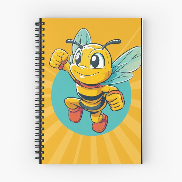 Item preview, Anthropomorphic Superhero Bee in Vibrant Colors designed and sold by Piotrek0001.