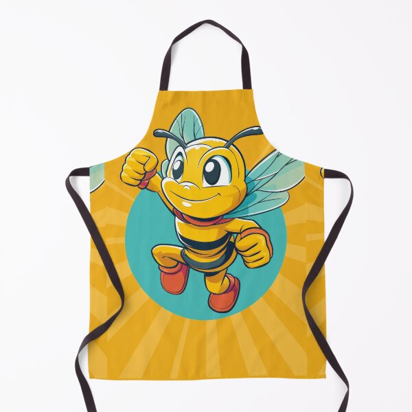 Item preview, Anthropomorphic Superhero Bee in Vibrant Colors designed and sold by Piotrek0001.