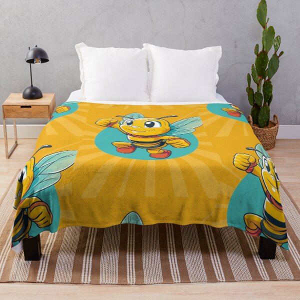 Item preview, Anthropomorphic Superhero Bee in Vibrant Colors designed and sold by Piotrek0001.