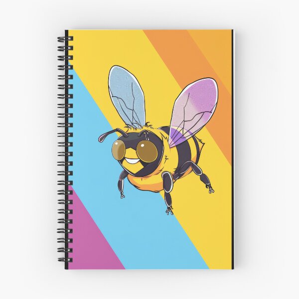 Item preview, Anthropomorphic Superhero Bee in Vibrant Colors designed and sold by Piotrek0001.