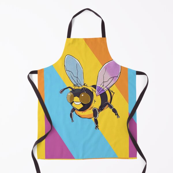 Item preview, Anthropomorphic Superhero Bee in Vibrant Colors designed and sold by Piotrek0001.