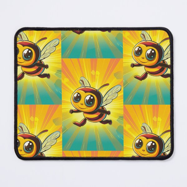 Item preview, Anthropomorphic Superhero Bee in Vibrant Colors designed and sold by Piotrek0001.