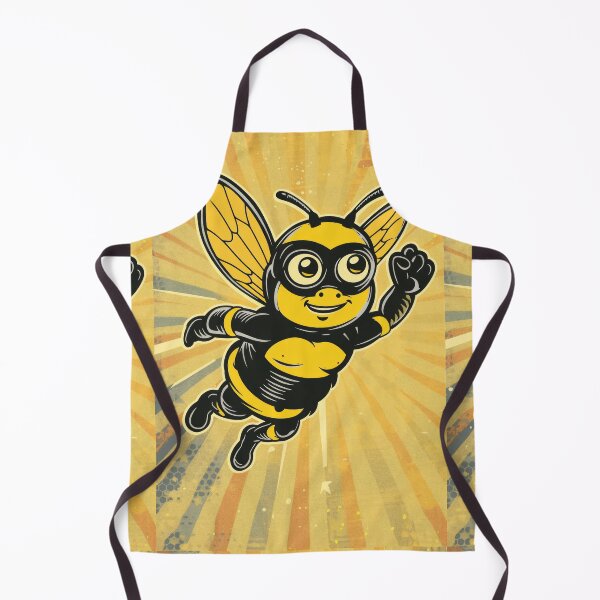 Item preview, Anthropomorphic Superhero Bee in Vibrant Colors designed and sold by Piotrek0001.
