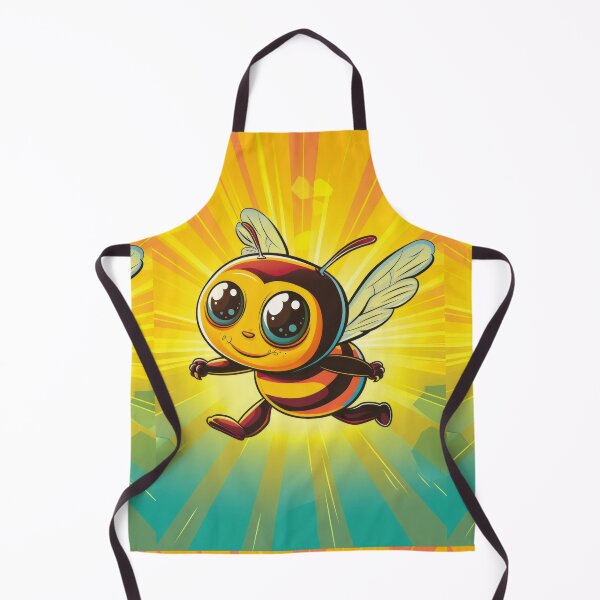 Item preview, Anthropomorphic Superhero Bee in Vibrant Colors designed and sold by Piotrek0001.