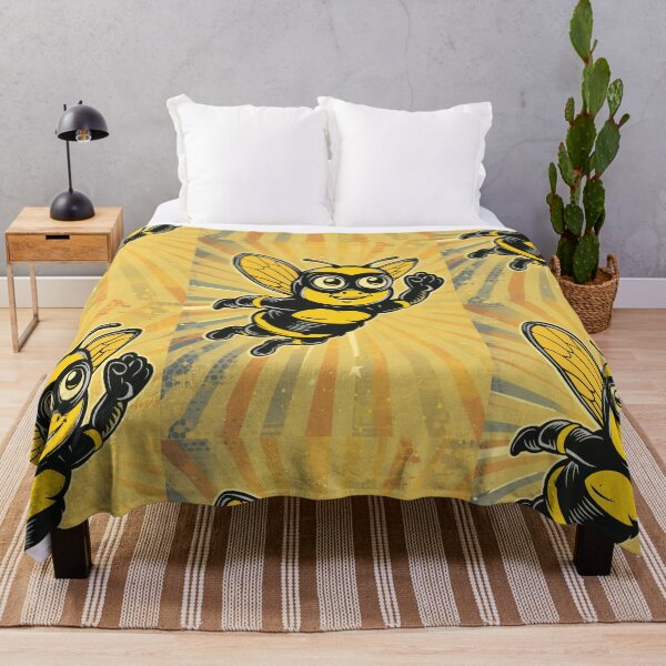 Item preview, Anthropomorphic Superhero Bee in Vibrant Colors designed and sold by Piotrek0001.