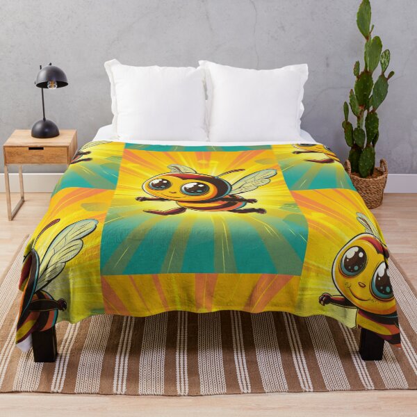 Item preview, Anthropomorphic Superhero Bee in Vibrant Colors designed and sold by Piotrek0001.