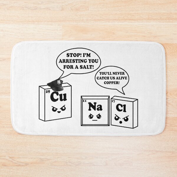 Item preview, Salt And Copper Periodic Table designed and sold by ScienceCorner.