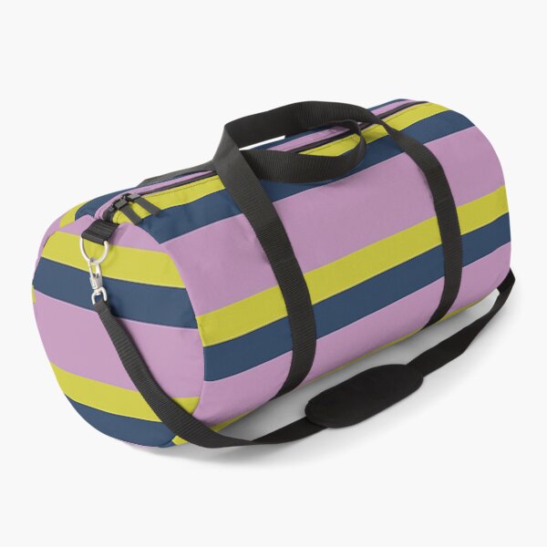 Item preview, Horizontal wide and thick stripe fashion pink blue and yellow colors designed and sold by Carlos Gudino.
