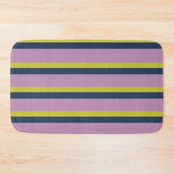 Item preview, Horizontal wide and thick stripe fashion pink blue and yellow colors designed and sold by Carlos Gudino.