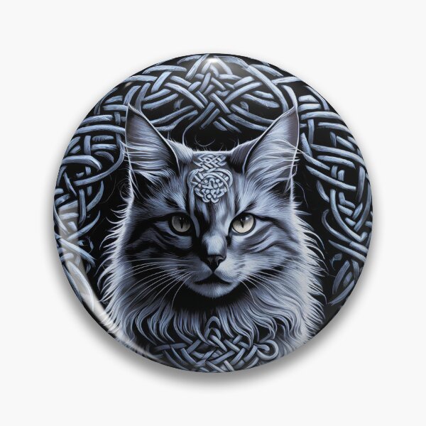 Item preview, Celtic Cat Feline Majesty Knots Kitty designed and sold by BreakerPascal.