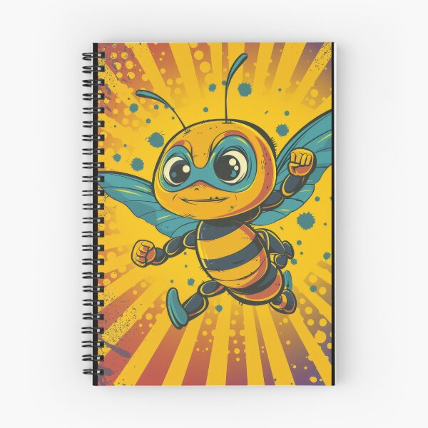 Item preview, Anthropomorphic Superhero Bee in Vibrant Colors designed and sold by Piotrek0001.