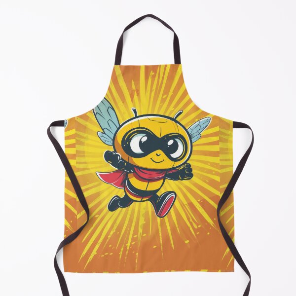 Item preview, Anthropomorphic Superhero Bee in Vibrant Colors designed and sold by Piotrek0001.