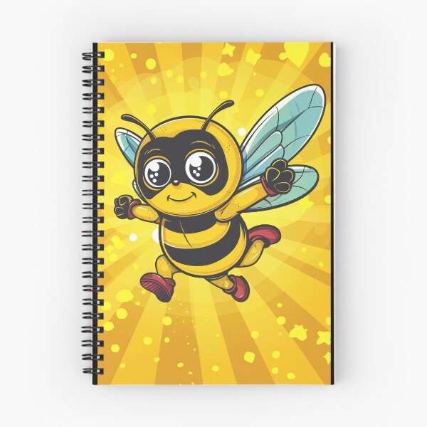 Item preview, Anthropomorphic Superhero Bee in Vibrant Colors designed and sold by Piotrek0001.