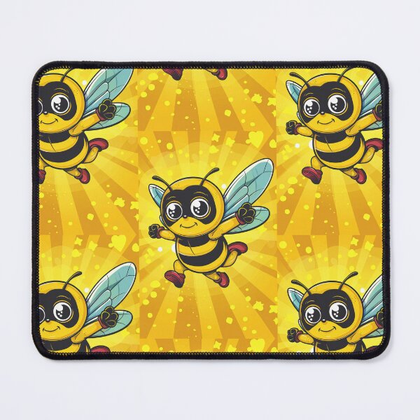 Item preview, Anthropomorphic Superhero Bee in Vibrant Colors designed and sold by Piotrek0001.