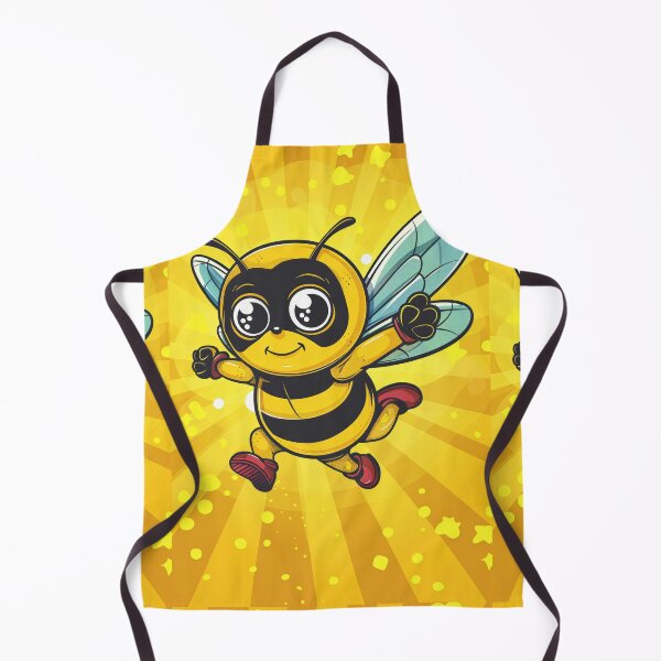 Item preview, Anthropomorphic Superhero Bee in Vibrant Colors designed and sold by Piotrek0001.