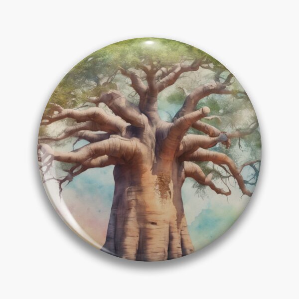 Item preview, Baobab ,watercolor designed and sold by TrendyGenZArt.