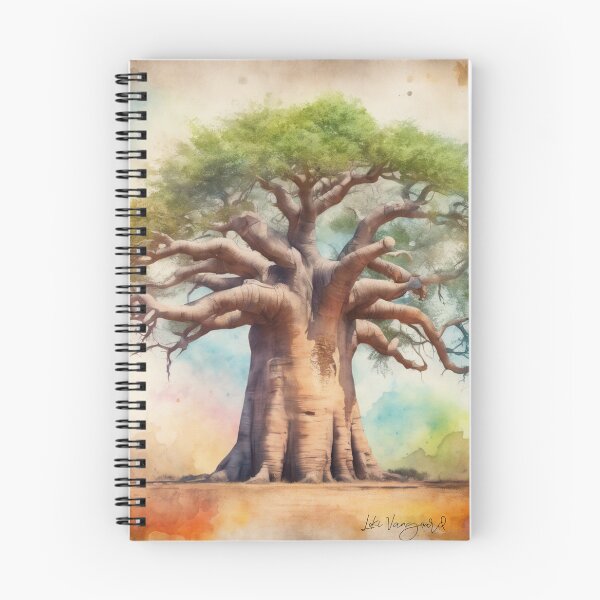 Item preview, Baobab ,watercolor designed and sold by TrendyGenZArt.