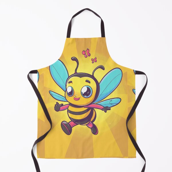 Item preview, Anthropomorphic Superhero Bee in Vibrant Colors designed and sold by Piotrek0001.