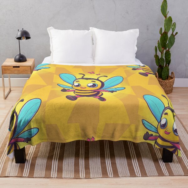 Item preview, Anthropomorphic Superhero Bee in Vibrant Colors designed and sold by Piotrek0001.