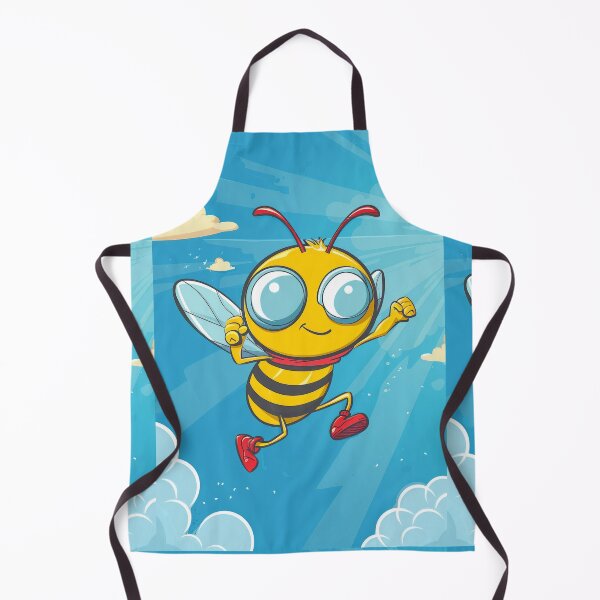Item preview, Anthropomorphic Superhero Bee in Vibrant Colors designed and sold by Piotrek0001.