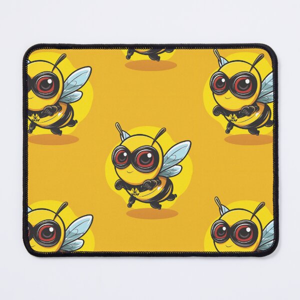 Item preview, Anthropomorphic Superhero Bee in Vibrant Colors designed and sold by Piotrek0001.