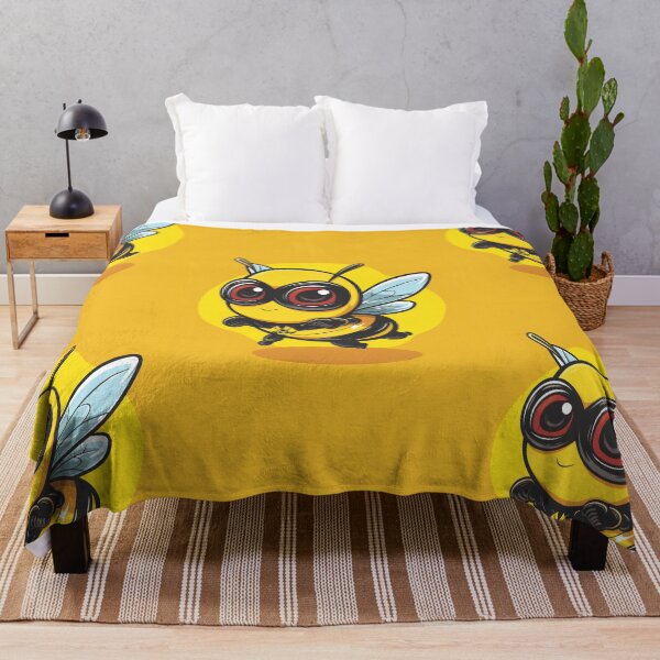 Item preview, Anthropomorphic Superhero Bee in Vibrant Colors designed and sold by Piotrek0001.