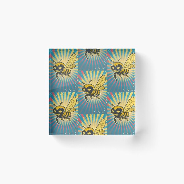 Item preview, Copy of Anthropomorphic Superhero Bee in Vibrant Colors designed and sold by Piotrek0001.