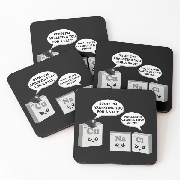 Item preview, Salt And Copper Periodic Table designed and sold by ScienceCorner.