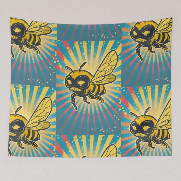 Item preview, Copy of Anthropomorphic Superhero Bee in Vibrant Colors designed and sold by Piotrek0001.
