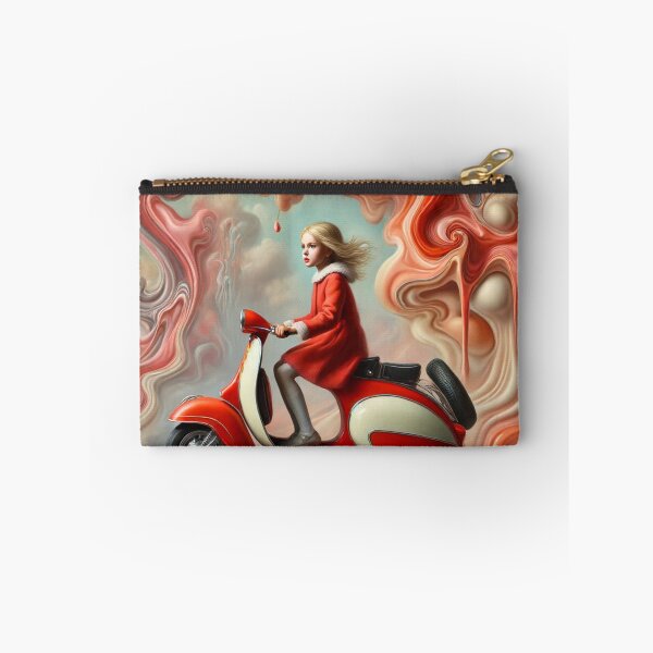 Item preview, Emma on a scooter designed and sold by JPdesignPunk.