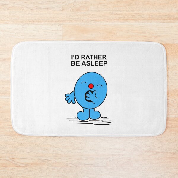 Item preview, Mr Men Id rather be asleep designed and sold by Scat the cat.