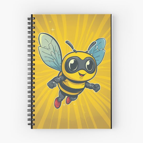 Item preview, Anthropomorphic Superhero Bee in Vibrant Colors designed and sold by Piotrek0001.