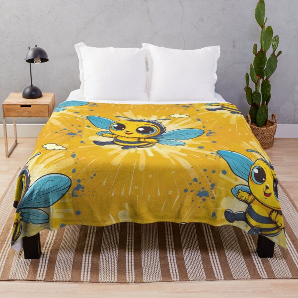 Item preview, Anthropomorphic Superhero Bee in Vibrant Colors designed and sold by Piotrek0001.