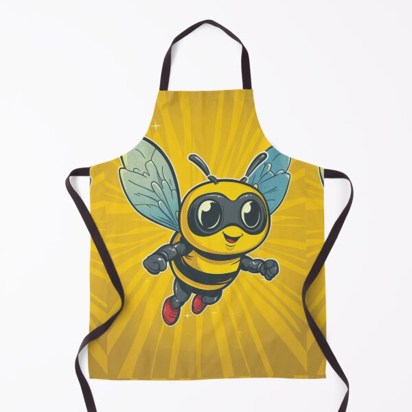 Item preview, Anthropomorphic Superhero Bee in Vibrant Colors designed and sold by Piotrek0001.