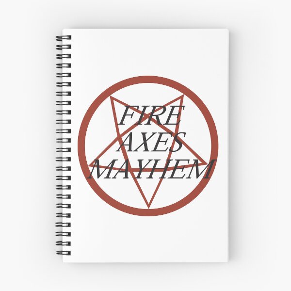 Artikelvorschau, Feuer. Äxte. Chaos. entworfen und verkauft von msred-r3x.