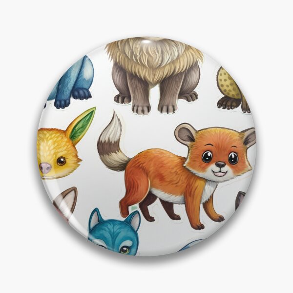 Item preview, Sticker animals set designed and sold by Creative88Art.