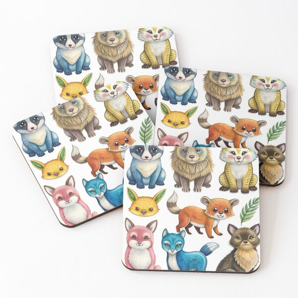 Item preview, Sticker animals set designed and sold by Creative88Art.