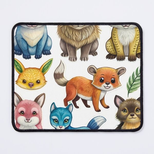 Item preview, Sticker animals set designed and sold by Creative88Art.