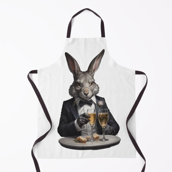 Item preview, The elegance of a rabbit that resembles a wolf with the look in its eyes designed and sold by Stylestickers55.
