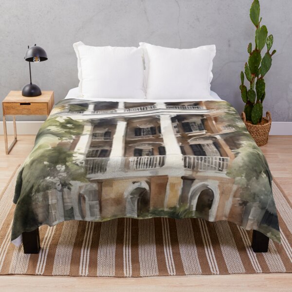Item preview, Plantation in the south,watercolor designed and sold by TrendyGenZArt.