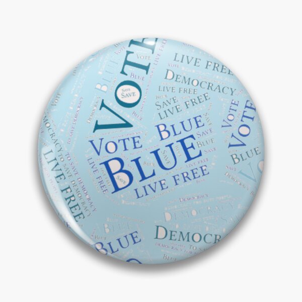 Item preview, Democracy’s Echo Save Democracy Vote Blue designed and sold by freackly.