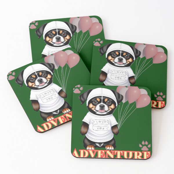 Item preview, Sweet Dog ready for ADVENTURE designed and sold by Wroneczka.
