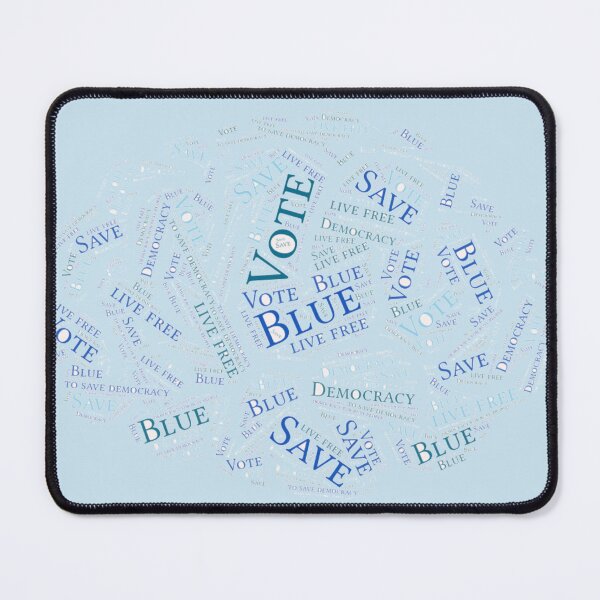 Item preview, Democracy’s Echo Save Democracy Vote Blue designed and sold by freackly.