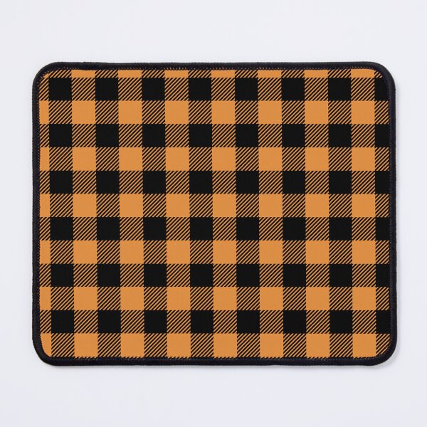 Item preview, Preppy School Supplies, Aesthetic Fall Orange Autumn Buffalo Plaid designed and sold by Estrytee.