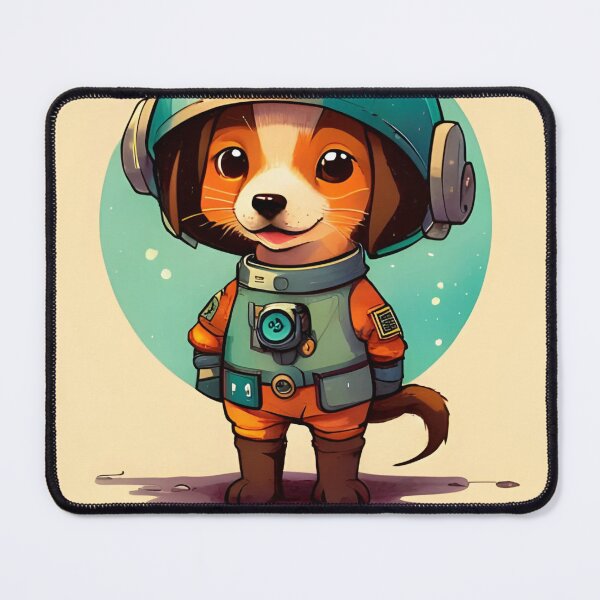 Item preview, Cute Astronaunt Dog designed and sold by FuzyFriendHaven.