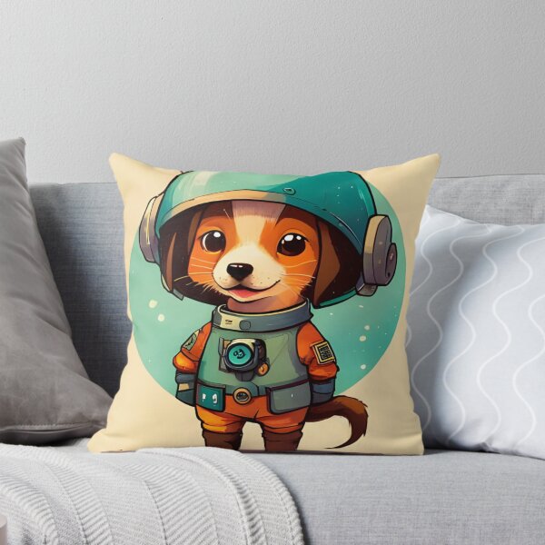 Item preview, Cute Astronaunt Dog  designed and sold by FuzyFriendHaven.