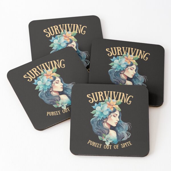Item preview, Surviving Purely Out of Spite designed and sold by Invisible-Cult.