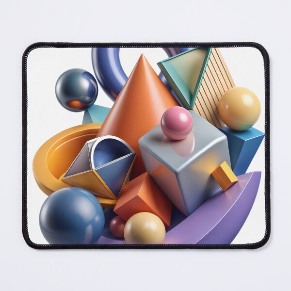 Item preview, Geometric shapes,color,plastic,design,abstract  designed and sold by Creative88Art.