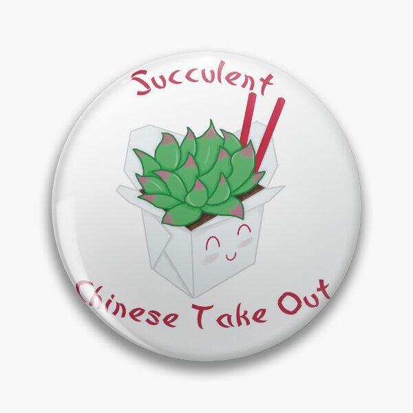 Item preview, Succulent Chinese Take Out(with words) designed and sold by ChelsDesignShop.